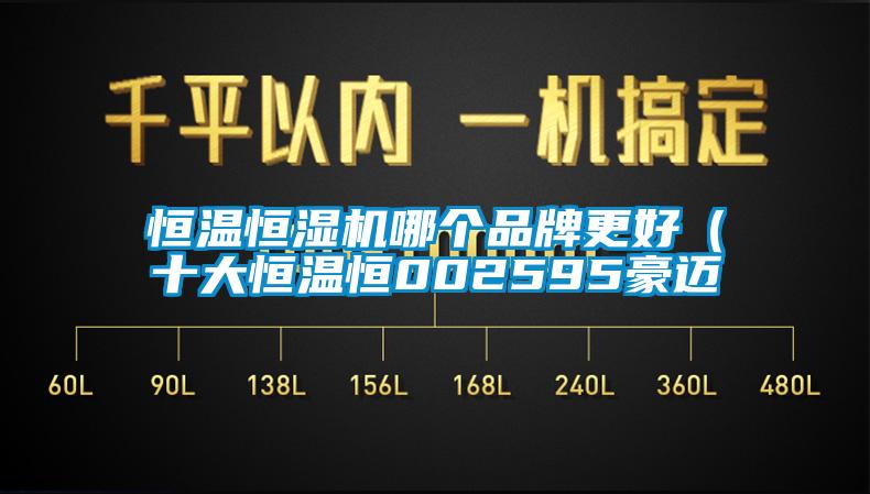 恒溫恒濕機哪個品牌更好(十大恒溫恒002595豪邁